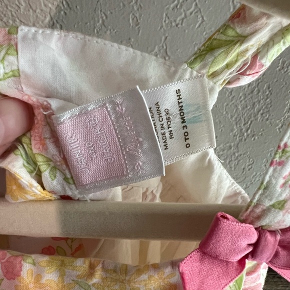 Janie and Jack Floral Bee Dress - Picture 6 of 6